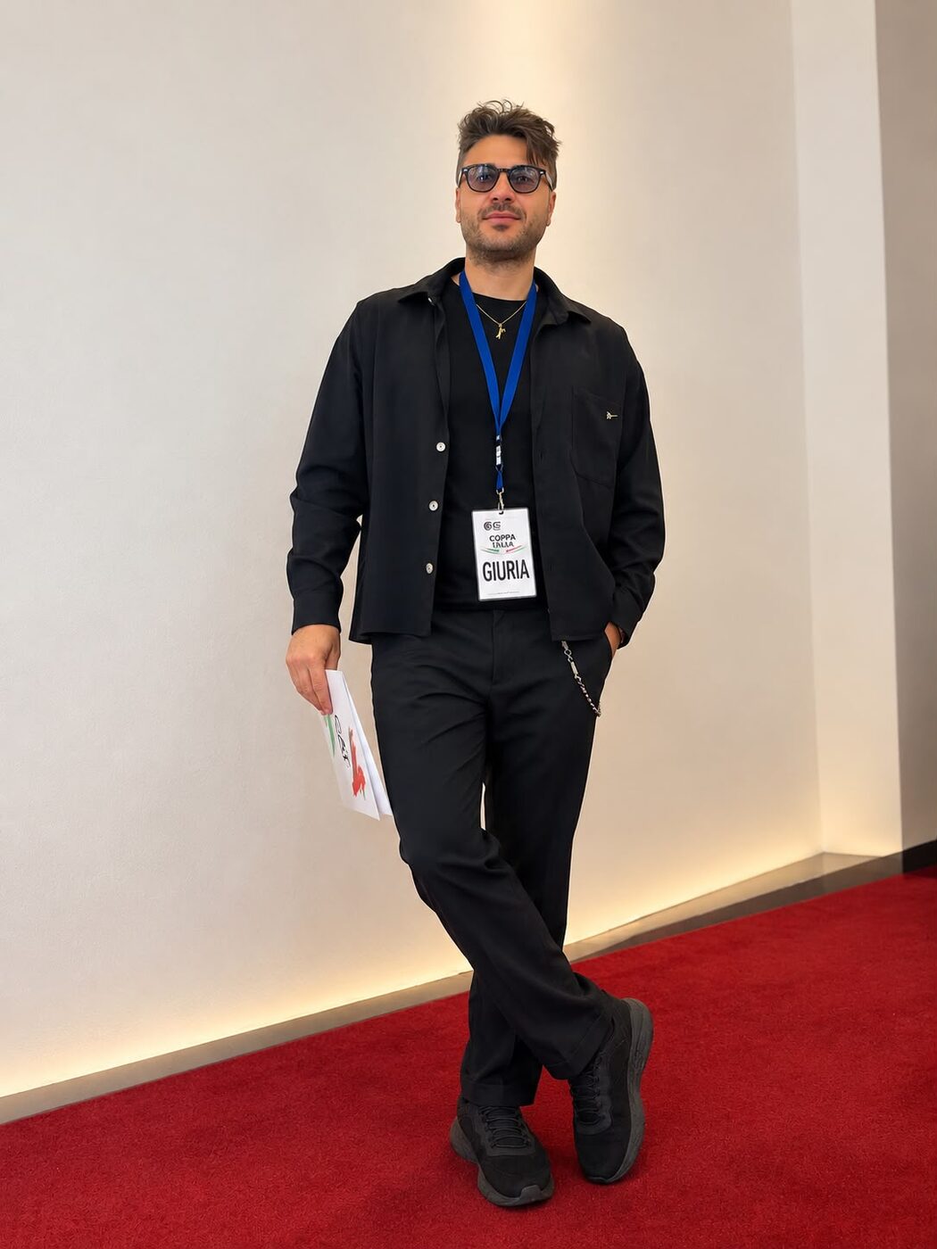 Scatto dal salone di Peppe il Barbiere