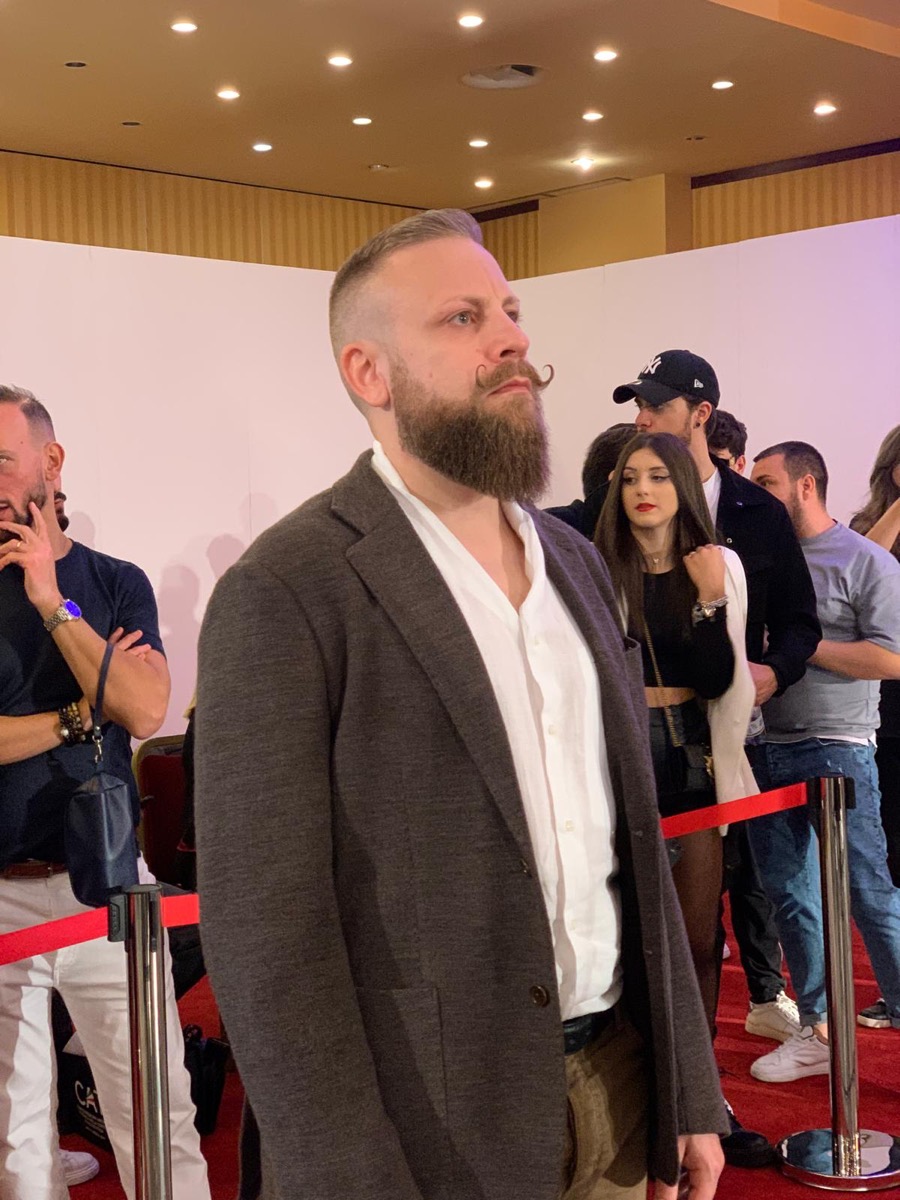 Premiazione in una competizione di barberia