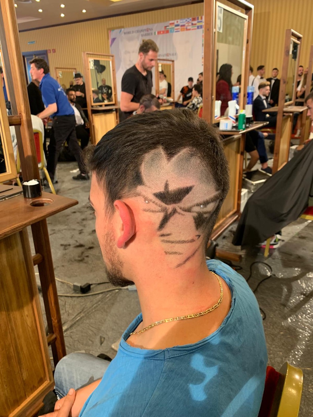 Lavoro di barberia di Peppe il Barbiere