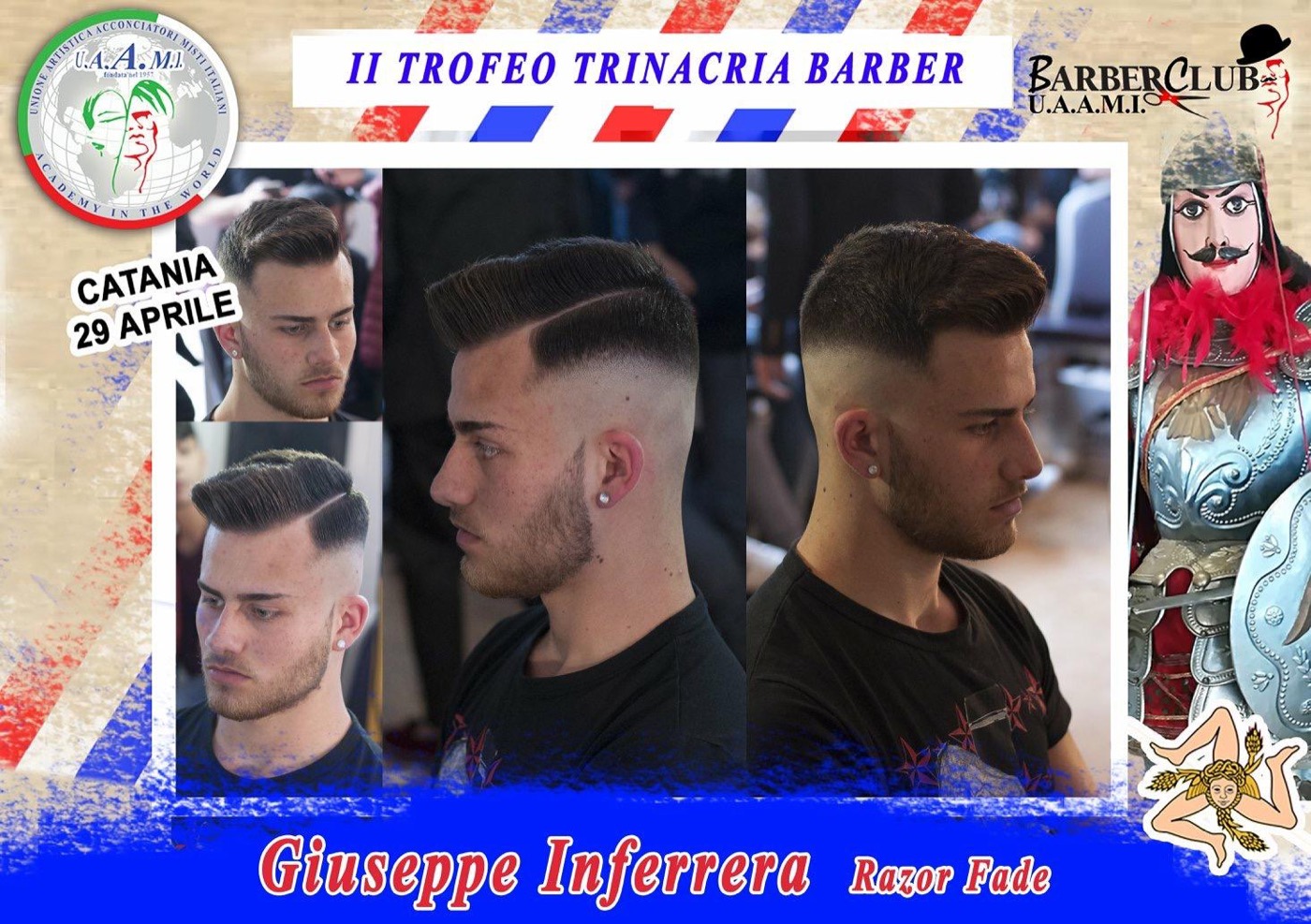 Lavoro di barberia di Peppe il Barbiere