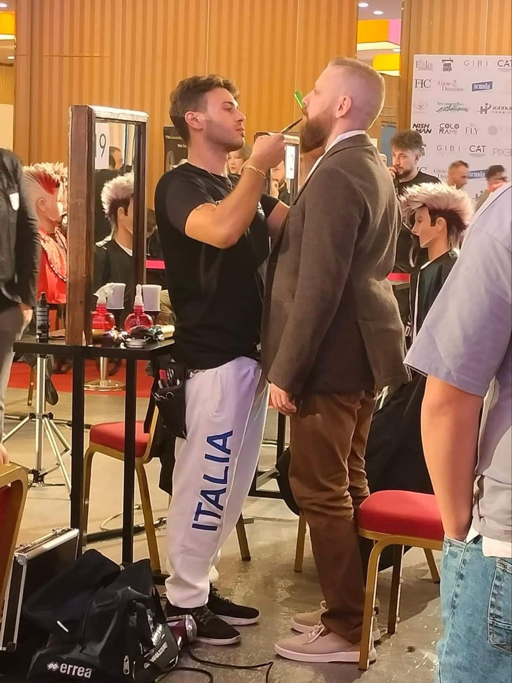 Lavoro di barberia di Peppe il Barbiere
